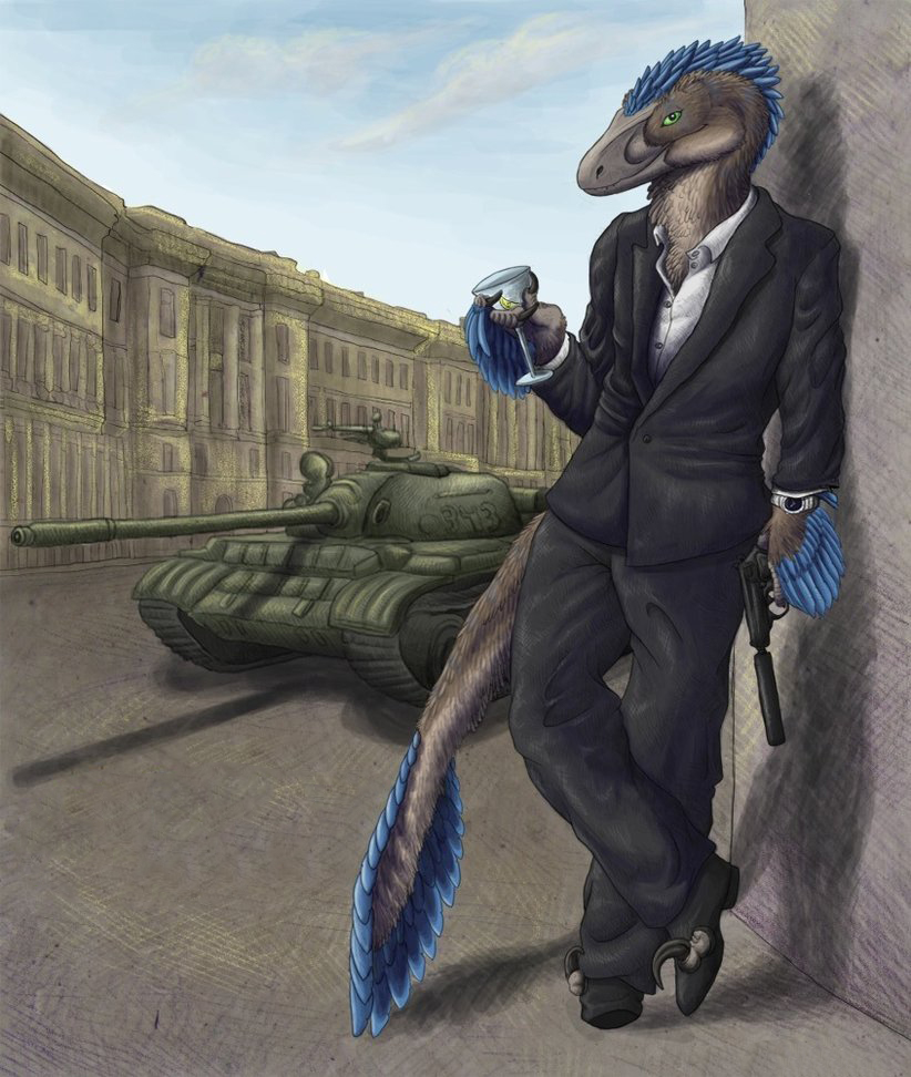 Raptor mascot concept design